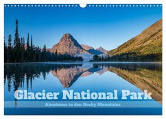 Glacier National Park - Abenteuer in den Rocky Mountains (Wandkalender 2024 DIN A3 quer), CALVENDO Monatskalender