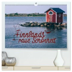 Finnlands raue Schönheit (hochwertiger Premium Wandkalender 2024 DIN A2 quer), Kunstdruck in Hochglanz - Trefoil, Simeon