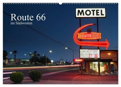 Route 66 im Südwesten (Wandkalender 2024 DIN A2 quer), CALVENDO Monatskalender