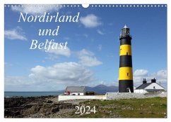 Nordirland und Belfast (Wandkalender 2024 DIN A3 quer), CALVENDO Monatskalender