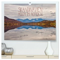 Skandinavien - Hoch im Norden (hochwertiger Premium Wandkalender 2024 DIN A2 quer), Kunstdruck in Hochglanz - Jackson, Lain