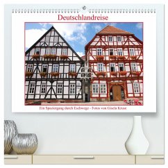 Deutschlandreise - Ein Spaziergang durch Eschwege (hochwertiger Premium Wandkalender 2024 DIN A2 quer), Kunstdruck in Hochglanz