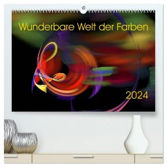 Wunderbare Welt der Farben 2024 (hochwertiger Premium Wandkalender 2024 DIN A2 quer), Kunstdruck in Hochglanz