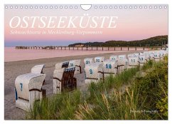OSTSEEKÜSTE Sehnsuchtsorte in Mecklenburg-Vorpommern (Wandkalender 2024 DIN A4 quer), CALVENDO Monatskalender