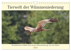 Tierwelt der Wümmeniederung (Wandkalender 2024 DIN A4 quer), CALVENDO Monatskalender - Siebert, Jens