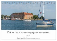 Dänemark - Flensborg Fjord und Inselwelt (Tischkalender 2024 DIN A5 quer), CALVENDO Monatskalender