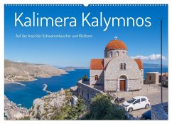 Kalimera Kalymnos (Wandkalender 2024 DIN A2 quer), CALVENDO Monatskalender