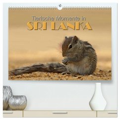 Sri Lanka - Tierische Momente (hochwertiger Premium Wandkalender 2024 DIN A2 quer), Kunstdruck in Hochglanz - Matziol, Michael