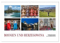 Bosnien und Herzegowina - Streifzüge durch atemberaubende Kulturlandschaften (Wandkalender 2024 DIN A3 quer), CALVENDO Monatskalender