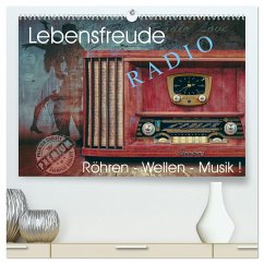 Lebensfreude Radio (hochwertiger Premium Wandkalender 2024 DIN A2 quer), Kunstdruck in Hochglanz