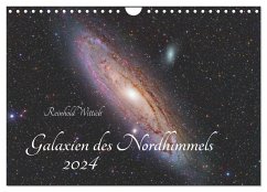 Galaxien des Nordhimmels (Wandkalender 2024 DIN A4 quer), CALVENDO Monatskalender