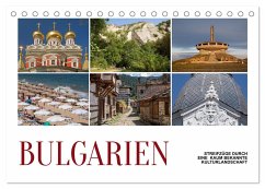 Bulgarien - Streifzüge durch eine kaum bekannte Kulturlandschaft (Tischkalender 2024 DIN A5 quer), CALVENDO Monatskalender - Hallweger, Christian
