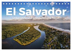 El Salvador - Unberührte und wunderschöne Natur. (Tischkalender 2024 DIN A5 quer), CALVENDO Monatskalender