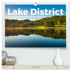 Lake District - Der berühmte Nationalpark Englands. (hochwertiger Premium Wandkalender 2024 DIN A2 quer), Kunstdruck in Hochglanz