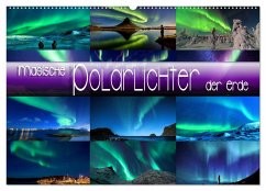 Magische Polarlichter der Erde (Wandkalender 2024 DIN A2 quer), CALVENDO Monatskalender