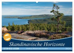 Skandinavische Horizonte (Wandkalender 2024 DIN A2 quer), CALVENDO Monatskalender