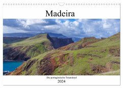 Madeira - Die portugiesische Trauminsel (Wandkalender 2024 DIN A3 quer), CALVENDO Monatskalender
