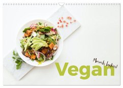Vegan - Mmmh lecker! (Wandkalender 2024 DIN A3 quer), CALVENDO Monatskalender