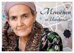 Menschen in Usbekistan (Wandkalender 2024 DIN A2 quer), CALVENDO Monatskalender