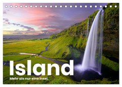 Island - Mehr als nur eine Insel. (Tischkalender 2024 DIN A5 quer), CALVENDO Monatskalender