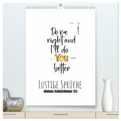 Lustige Sprüche Schlafzimmer 1x1 (hochwertiger Premium Wandkalender