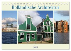 Holländische Architektur (Tischkalender 2024 DIN A5 quer), CALVENDO Monatskalender - Gayde, Frank