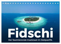 Fidschi - Der faszinierende Inselstaat im Südpazifik. (Tischkalender 2024 DIN A5 quer), CALVENDO Monatskalender