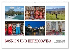 Bosnien und Herzegowina - Streifzüge durch atemberaubende Kulturlandschaften (Wandkalender 2024 DIN A2 quer), CALVENDO Monatskalender