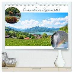 Es is so schee am Tegernsee 2024 (hochwertiger Premium Wandkalender 2024 DIN A2 quer), Kunstdruck in Hochglanz - SusaZoom