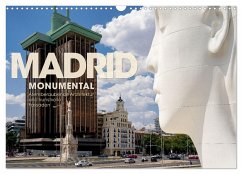 MADRID MONUMENTAL - Atemberaubende Architektur und kunstvolle Fassaden (Wandkalender 2024 DIN A3 quer), CALVENDO Monatskalender