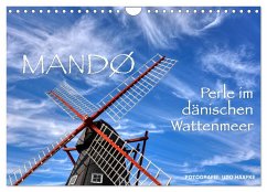 Mandø - Perle im dänischen Wattenmeer (Wandkalender 2024 DIN A4 quer), CALVENDO Monatskalender