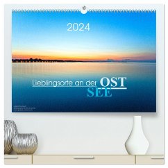 Lieblingsorte an der Ostsee (hochwertiger Premium Wandkalender 2024 DIN A2 quer), Kunstdruck in Hochglanz