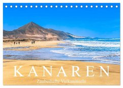 Kanaren - Zauberhafte Vulkaninseln (Tischkalender 2024 DIN A5 quer), CALVENDO Monatskalender