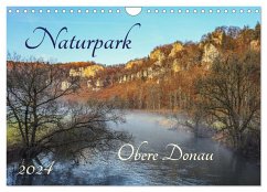 Naturpark Obere Donau (Wandkalender 2024 DIN A4 quer), CALVENDO Monatskalender
