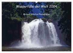 Wasserfälle der Welt 2024 (Wandkalender 2024 DIN A2 quer), CALVENDO Monatskalender - Schultes, Michael