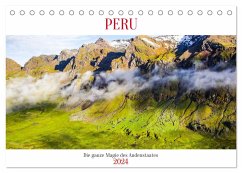 Peru - Magie der Anden (Tischkalender 2024 DIN A5 quer), CALVENDO Monatskalender - Lentz, Gunnar