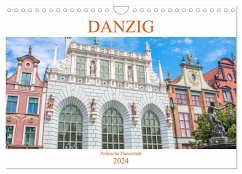 Danzig - Polnische Hansestadt (Wandkalender 2024 DIN A4 quer), CALVENDO Monatskalender