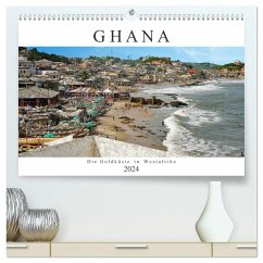 Ghana - Die Goldküste in Westafrika (hochwertiger Premium Wandkalender 2024 DIN A2 quer), Kunstdruck in Hochglanz