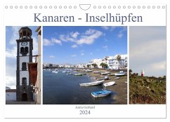 Kanaren - Inselhüpfen (Wandkalender 2024 DIN A4 quer), CALVENDO Monatskalender - Gerhard, Anita