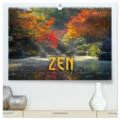 ZEN - Eine Reise zu sich selbst (hochwertiger Premium Wandkalender 2024 DIN A2 quer), Kunstdruck in Hochglanz