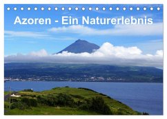 Azoren - Ein Naturerlebnis (Tischkalender 2024 DIN A5 quer), CALVENDO Monatskalender - Löwe, Karsten