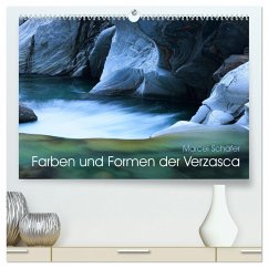 Farben und Formen der Verzasca (hochwertiger Premium Wandkalender 2024 DIN A2 quer), Kunstdruck in Hochglanz