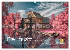 Die Lausitz in Infrarot (Wandkalender 2024 DIN A2 quer), CALVENDO Monatskalender - Winzer, Martin