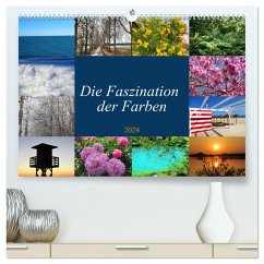 Die Faszination der Farben (hochwertiger Premium Wandkalender 2024 DIN A2 quer), Kunstdruck in Hochglanz - Gillner, Martin