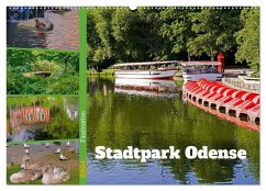 Faszination Stadtpark Odense (Wandkalender 2024 DIN A2 quer), CALVENDO Monatskalender