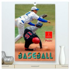 Baseball Power (hochwertiger Premium Wandkalender 2024 DIN A2 hoch), Kunstdruck in Hochglanz