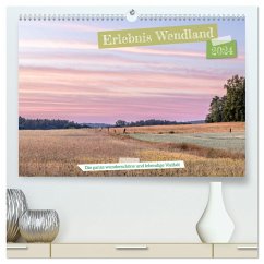 Erlebnis Wendland (hochwertiger Premium Wandkalender 2024 DIN A2 quer), Kunstdruck in Hochglanz