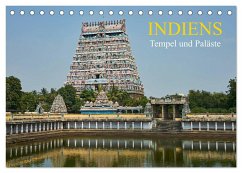 Indiens Tempel und Paläste (Tischkalender 2024 DIN A5 quer), CALVENDO Monatskalender