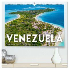 Venezuela - Eine Reise entlang der Karibikküste. (hochwertiger Premium Wandkalender 2024 DIN A2 quer), Kunstdruck in Hochglanz - SF