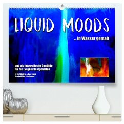 Liquid Moods (hochwertiger Premium Wandkalender 2024 DIN A2 quer), Kunstdruck in Hochglanz - Wehrle und Uwe Frank, Black&White Fotodesign, Ralf